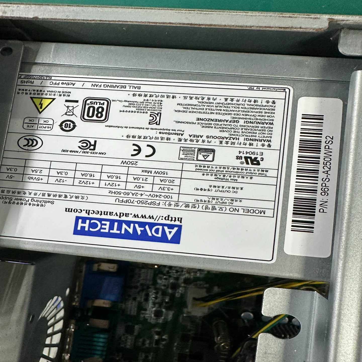 研华IPc-610LAIMB-505G2/8G/128GB--议价商品 - 图3