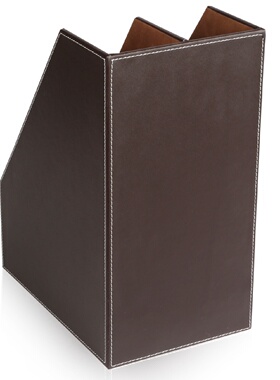 商务文件架桌面办公双联文件座文件栏办公室资料收纳架储物文件框