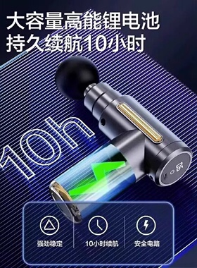 德国筋膜枪肌肉按摩器多功能mini迷你款专业级高频震动放松电动仪