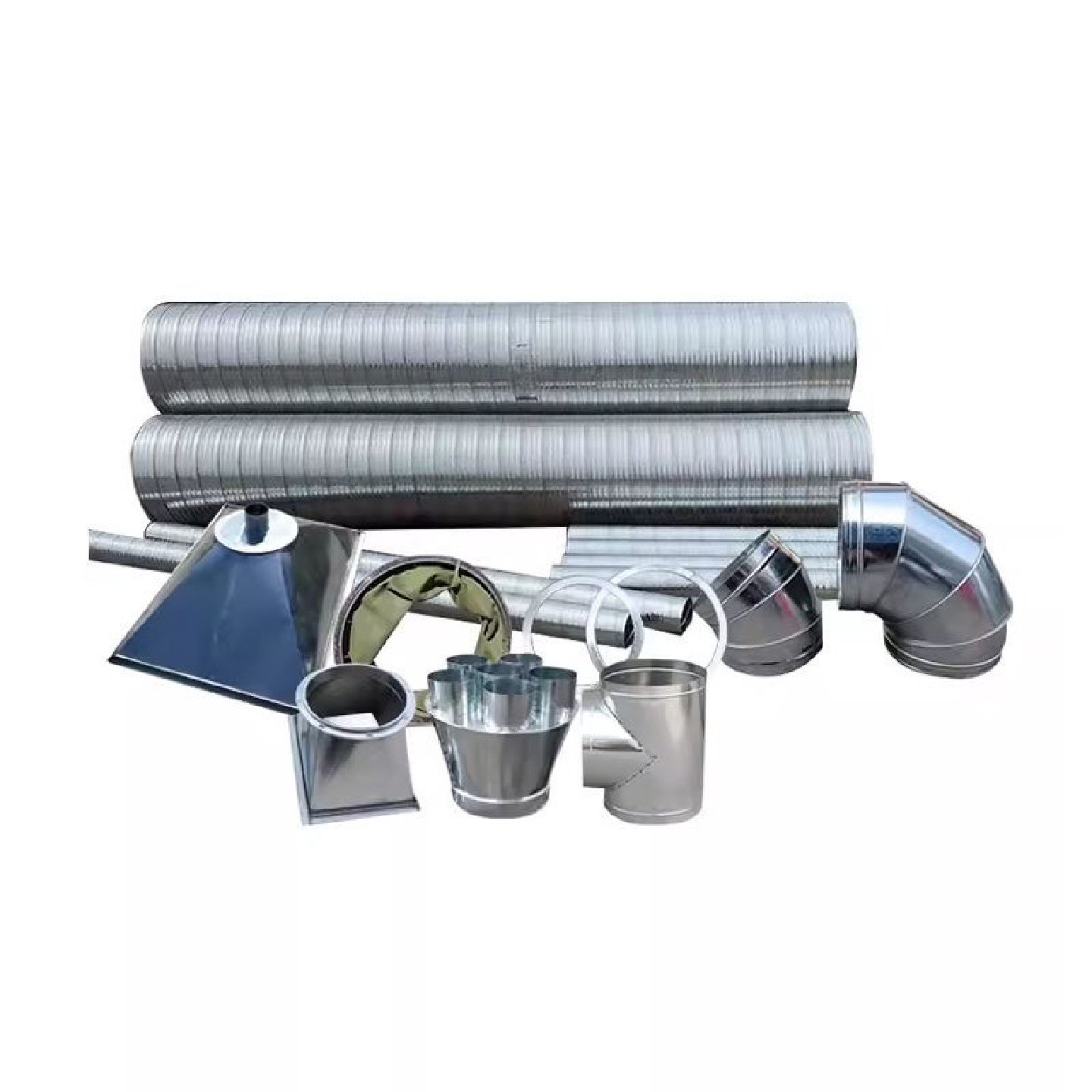 螺旋通风管道不锈钢管排油烟风管烟管螺旋风管镀锌铁皮通风管道,淘宝优惠券,粉丝福利购,淘宝优惠卷