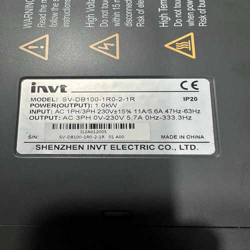 英威腾伺服驱动器SV-ML08-1R0F-2-1A3，1.0 - 图3