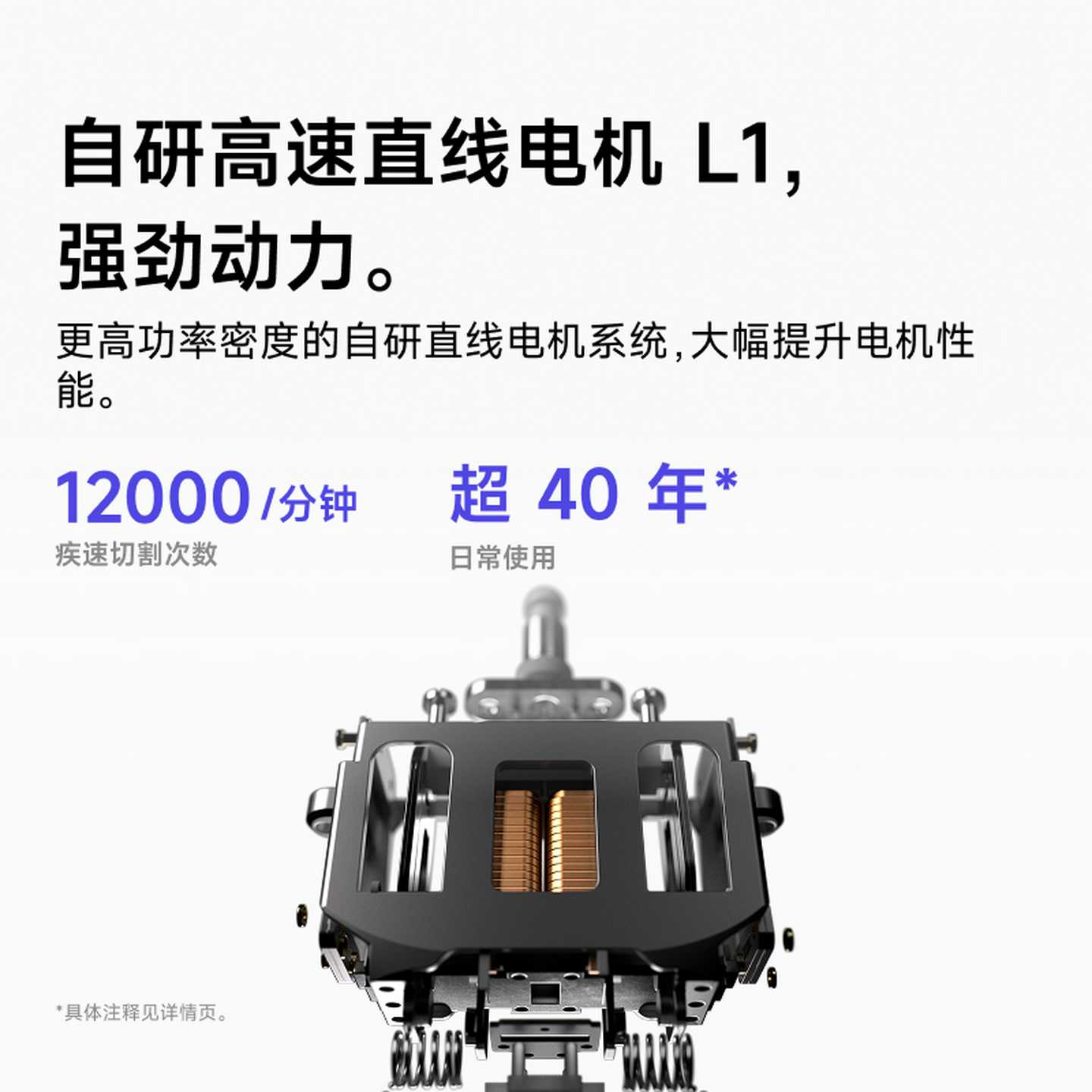 Laifen徕芬直线线往覆式剃胡刀T1Pro男士可携式电动刮胡刀送男 - 图2