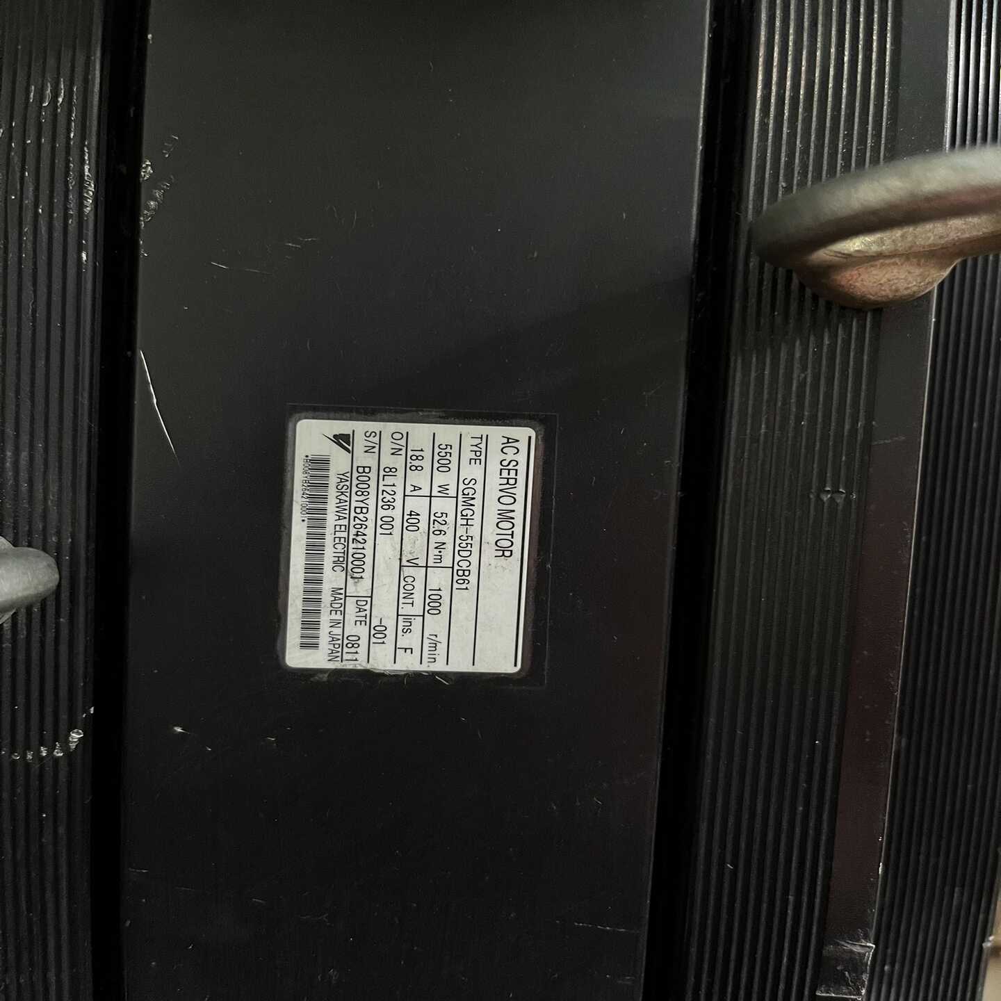 询价SGMGH-55DCB61安川伺服电机，400V高压电机 - 图0