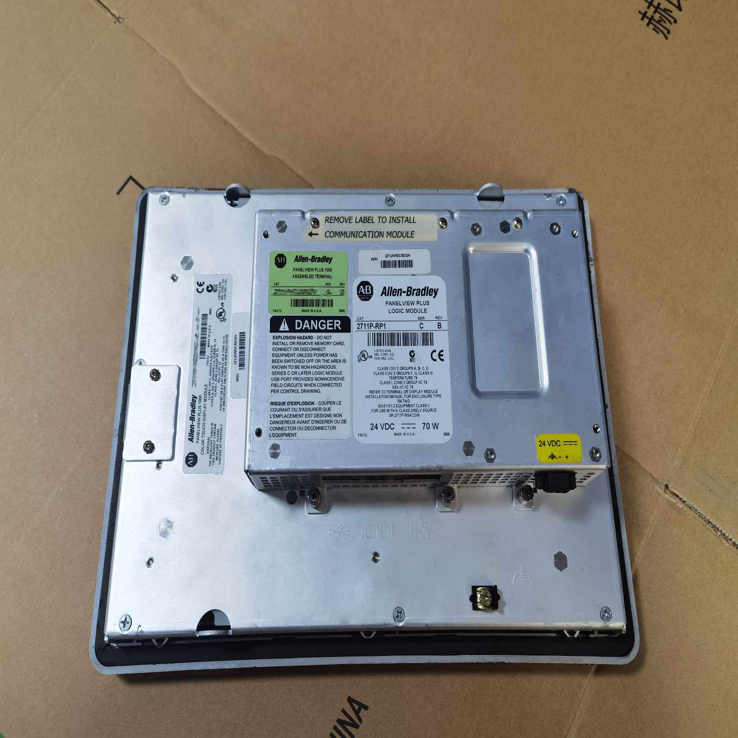 AB触摸屏2711P-RDT10C功能，成色新，询价 - 图0