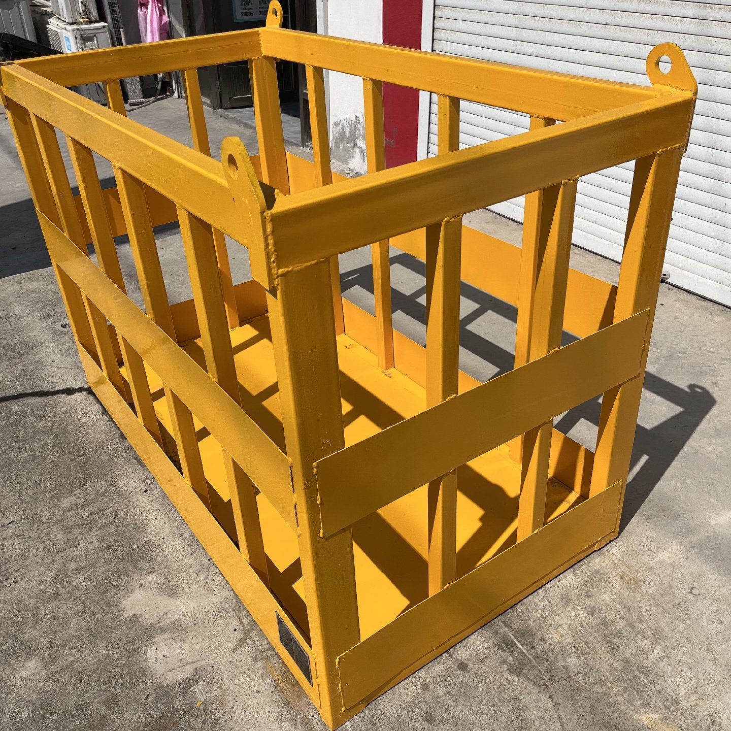 吊车吊篮桥架吊框吊笼高空作业吊机吊筐施工吊物筐工地加厚吊装篮,淘宝优惠券,粉丝福利购,淘宝优惠卷