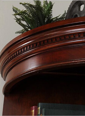 7T美式转角墙角柜柜角柜三角柜酒柜拐角实木置物架客厅边柜欧式家