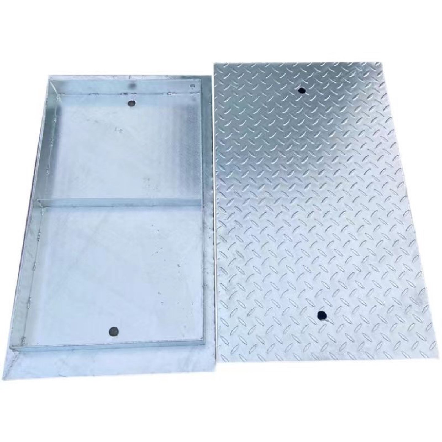 热镀锌花纹钢盖板电缆沟盖板井盖焊接集水坑排水沟镀锌钢盖板,淘宝优惠券,粉丝福利购,淘宝优惠卷