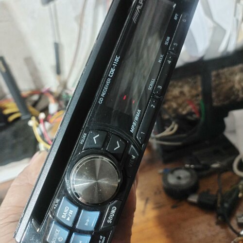 阿尔派CDE110C收音国频不进碟读AUU盘原-议价 - 图1
