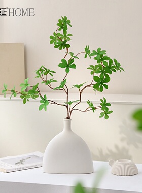 带花瓶仿真绿植马醉木吊钟假植物客厅摆设插花假花仿真花装饰摆件