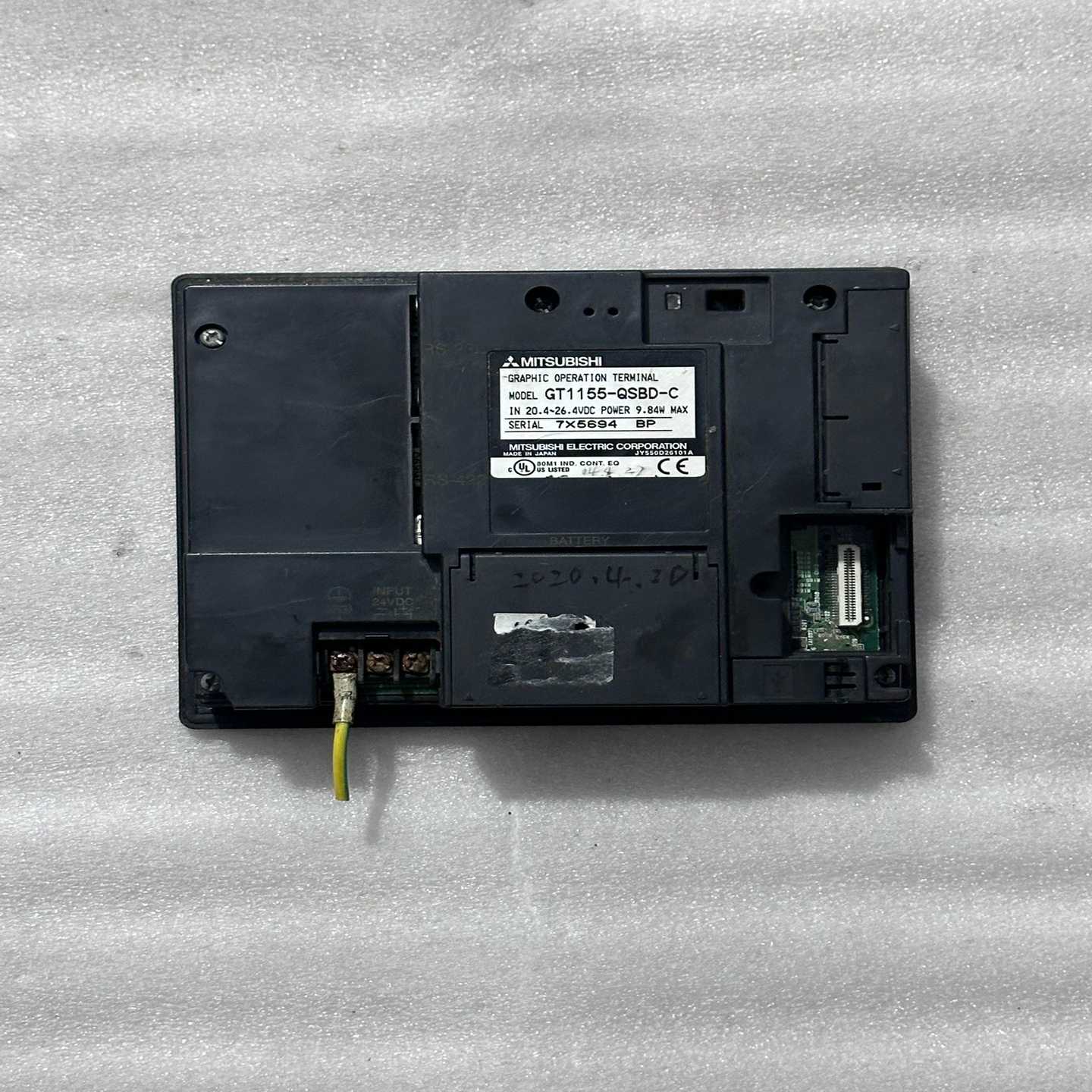 三菱触摸屏GT1155-QSBD-C成色如图片实物图通电--议价商品 - 图1