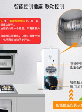 德诺邦电动抽油烟机止逆阀厨房烟道止回阀pvc化妆室排气扇防烟宝