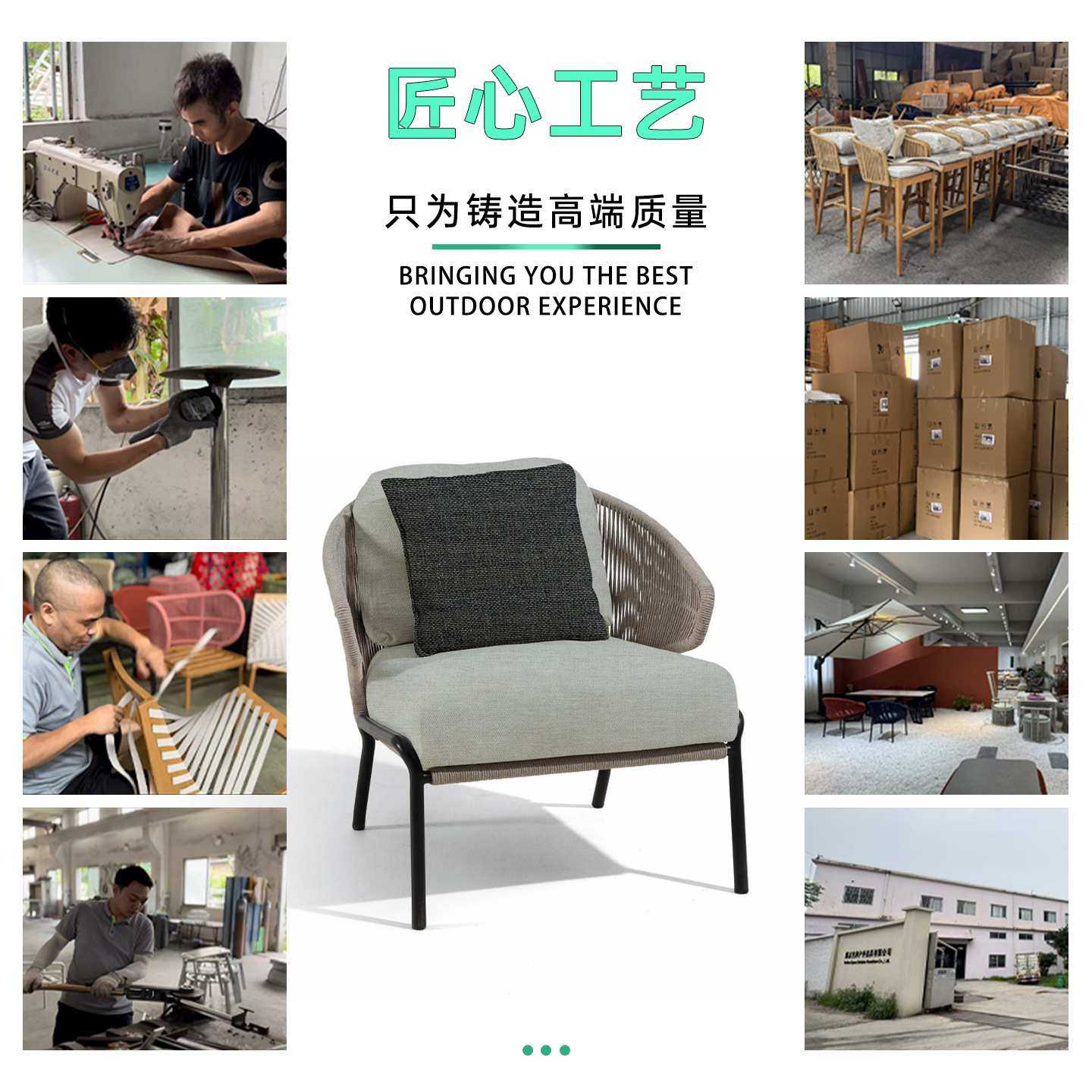 跨境户外休闲藤编沙发庭院花园藤椅露天室外防水阳台双人茶几组合,淘宝优惠券,粉丝福利购,淘宝优惠卷