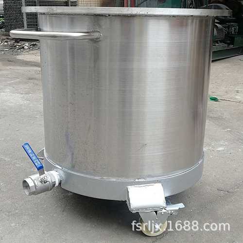 美缝剂真空分散机搅拌缸  304不锈钢法兰拉缸 真空搅拌机分散缸 - 图0