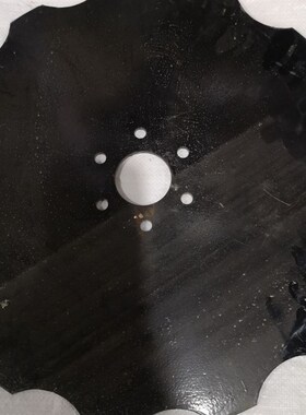 康达免耕播种机配件施肥开沟片直径430施肥开沟盘免耕机配件大全