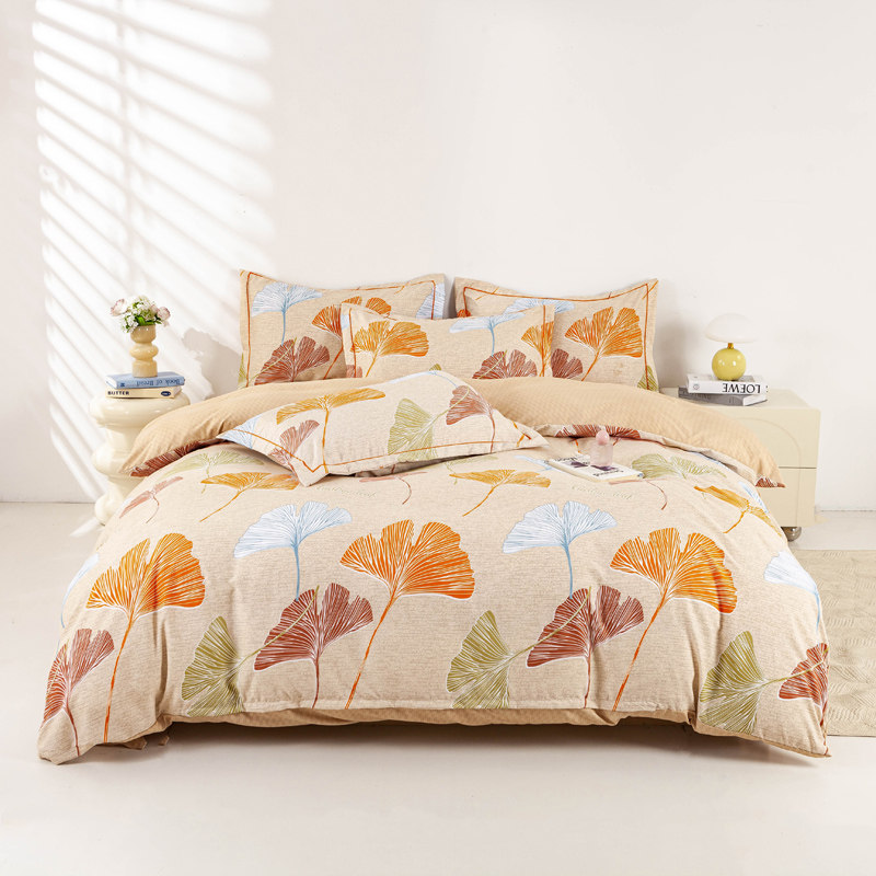 猫猫 清新云朵糯糯棉亲肤四件套床单被套