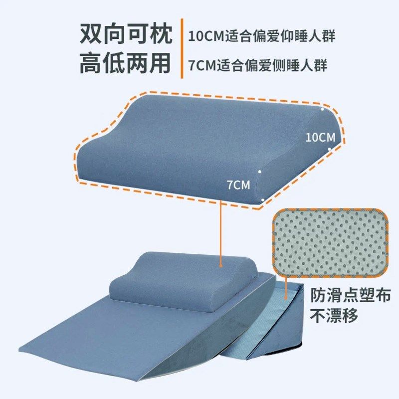 老人半躺靠背三角枕斜躺体位垫胃食管反流胆汁斜坡床垫防反酸枕头,淘宝优惠券,粉丝福利购,淘宝优惠卷
