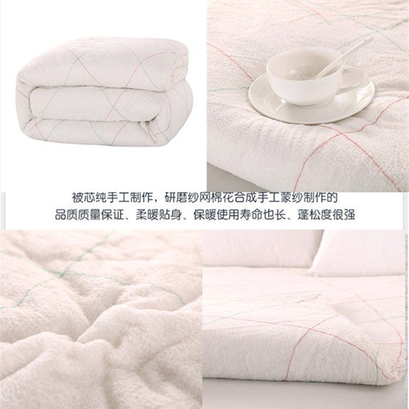 棉被棉絮学生宿舍床垫被单人棉花被子被芯春秋加厚冬被保暖被褥子,淘宝优惠券,粉丝福利购,淘宝优惠卷