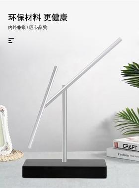 牛顿摆钢铁侠混沌摆永动机高级感治愈摆件创意礼品装饰家居反重力