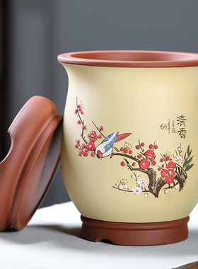 宜兴兰盆紫砂盆粗陶多肉菖蒲绿植陶瓷大兰盆