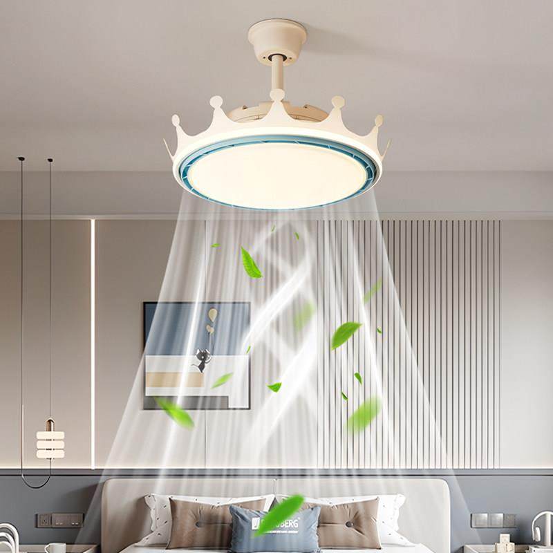 2025年新款无叶吊扇灯儿童房led护眼卧室隐形吸顶主卧一体吊扇灯,淘宝优惠券,粉丝福利购,淘宝优惠卷