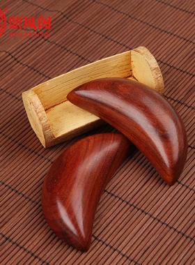 角红檀圣卦sg-01木桃木羊圣杯红茭杯堂圣卦阴阳杯佛用品