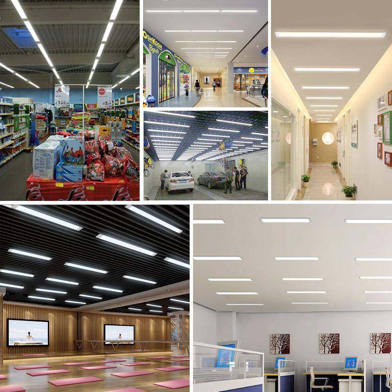 LED长条灯三防净化灯一体化支架灯超市商场日光灯管办公吸顶灯t16,淘宝优惠券,粉丝福利购,淘宝优惠卷