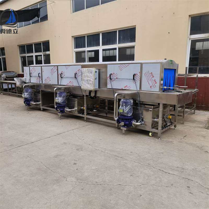 隧道式周转筐清洗线 汽车配件购物篮自动洗箱机 去油污速度可调节,淘宝优惠券,粉丝福利购,淘宝优惠卷