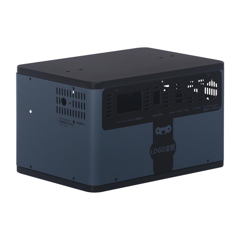 Cnc hardware stamping and bending parts home appliances sheet metal chassis equipment metal boxes outdoor mobile power supply casing