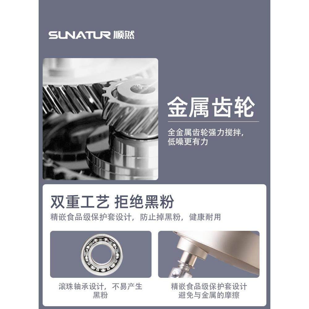 【国补15%】顺然8升和面机商用厨师机家用小型全自动搅拌揉面粉机,淘宝优惠券,粉丝福利购,淘宝优惠卷