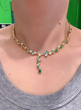 蓝钻仿水晶七夕礼物闪耀高级