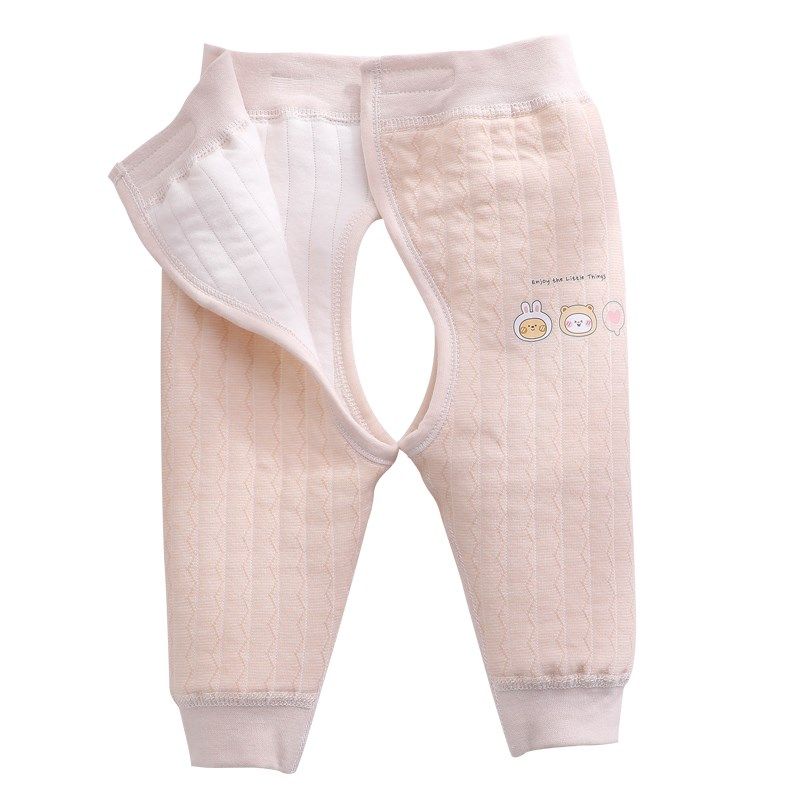 0一2月3新生婴儿裤子春秋款男女宝宝分体初生52码a类保暖开裆秋裤,淘宝优惠券,粉丝福利购,淘宝优惠卷