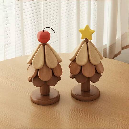 High-end Christmas tree insulation mat table decoration