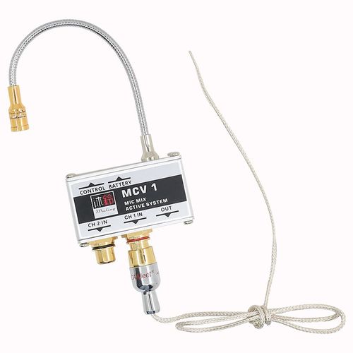 沐铃MCV1/2/3民谣古典木吉他拾音器麦克风压电贴片音孔卡宏鼓指弹 - 图1