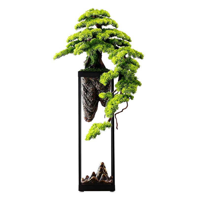 仿真植物大型落地摆件客厅过道别墅酒店装饰品绿植盆景盆栽迎客松,淘宝优惠券,粉丝福利购,淘宝优惠卷