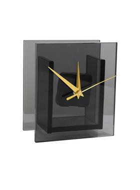 现代轻奢样板间卧室床头柜桌面时钟音响装饰摆饰组合搭配软装饰品