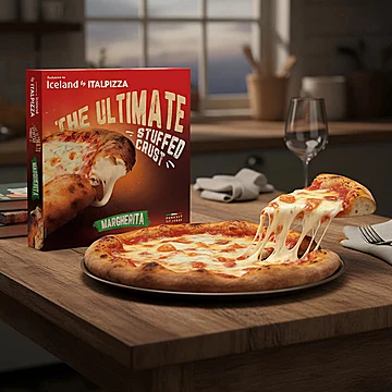 ICELAND埃丝蓝奢华玛格丽特披萨半成品3盒