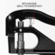 Manual buckle press machine mold bag hardware snap buckle air eye chicken spring four-fold buckle installation tool
