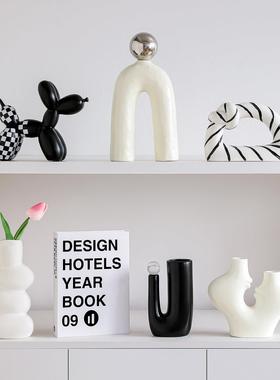 高级感小众摆件现代抽象艺术软装家居装饰品酒柜摆设客厅乔迁礼物