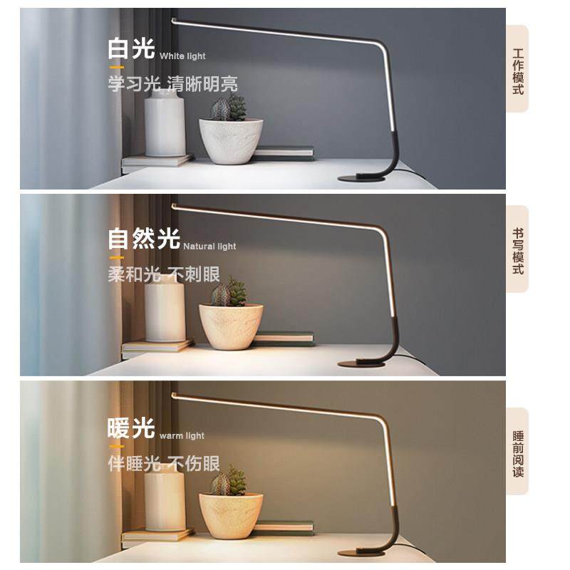 led全光谱护眼书桌阅读台灯学习专用工作写作业学生儿童宿舍台风,淘宝优惠券,粉丝福利购,淘宝优惠卷
