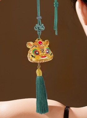 朱炳仁铜 粽有喜事粽子挂件高考中考毕业季礼物手把件醒狮