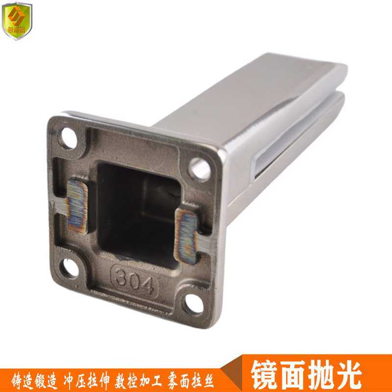 分体落地玻璃夹 不锈钢泳池楼梯扶手落地玻璃夹不锈钢楼梯立柱,淘宝优惠券,粉丝福利购,淘宝优惠卷