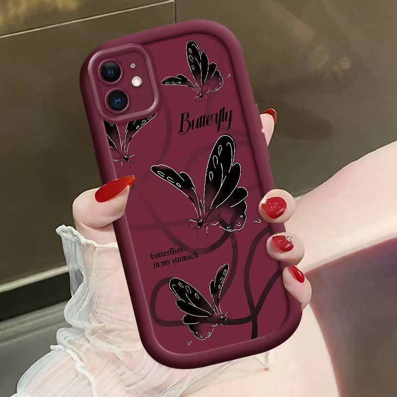 适用苹果12手机壳a2404软硅胶ip12promax保护套5g镜头全包防摔a2412个性iPhone12pro创意a2408磨砂12mini女款 - 图1