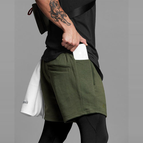 ASRV美式夏季运动短裤男多口袋田径跑步马拉松速干透气外穿训练裤 - 图2