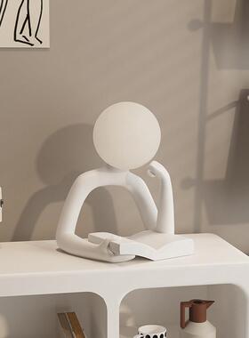 艺术小夜灯轻奢高级感家居女生卧室床头柜台灯装饰品摆件书房桌面