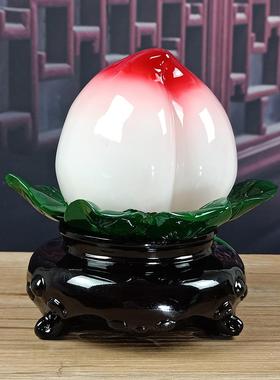 寿桃饰品，祝福长寿，爷爷奶奶全套礼物，6080老人，老人生日礼物