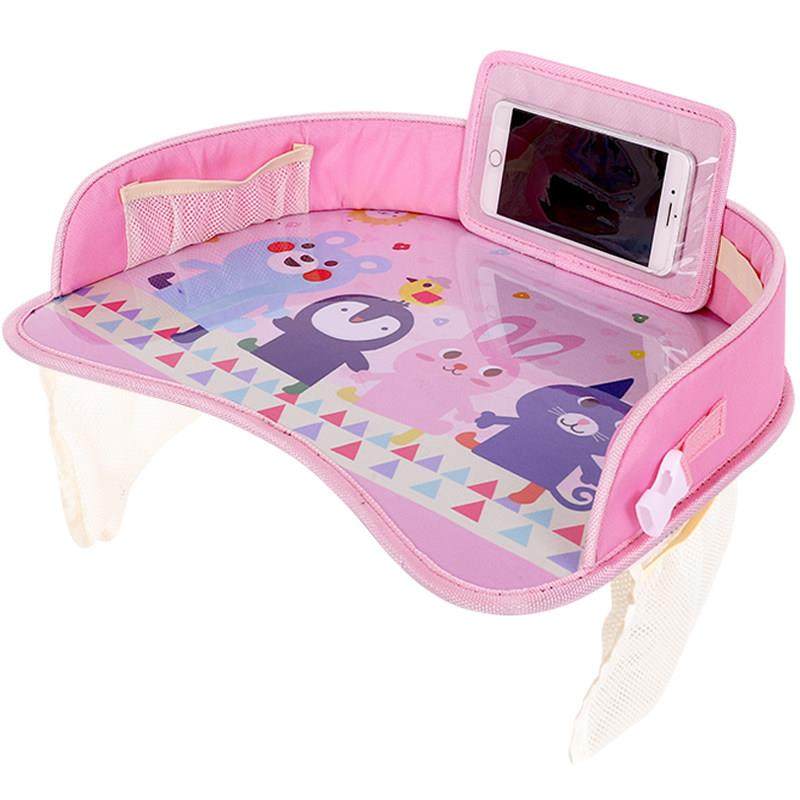 汽车婴儿安全座椅托盘儿童车载收纳小桌子防水托板多功能推车餐盘,淘宝优惠券,粉丝福利购,淘宝优惠卷