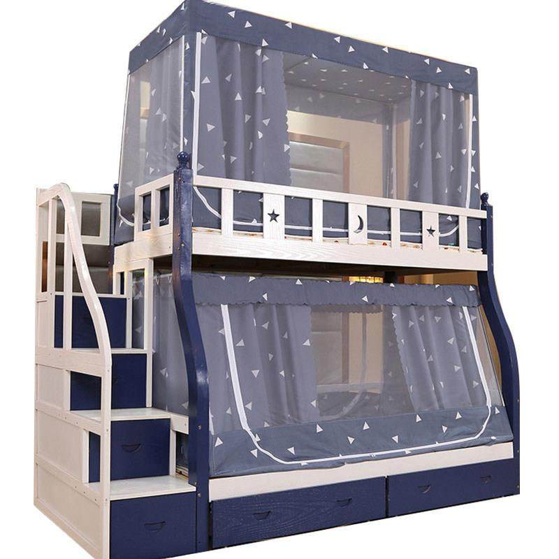 子母床专用蚊帐上铺梯形下铺双层高低床儿童上下床母子床遮光帘子,淘宝优惠券,粉丝福利购,淘宝优惠卷