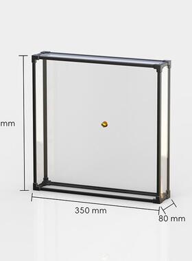 防尘全透明收纳框装裱CD唱片摆件黑胶唱片相框展示架高清亚克力