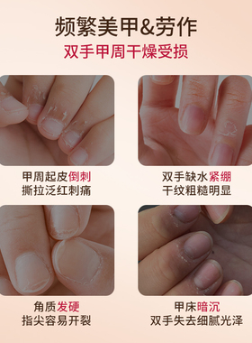 鸥博丽持久香润秋冬橄榄护手霜滋润保湿水润防干裂不油腻500ML