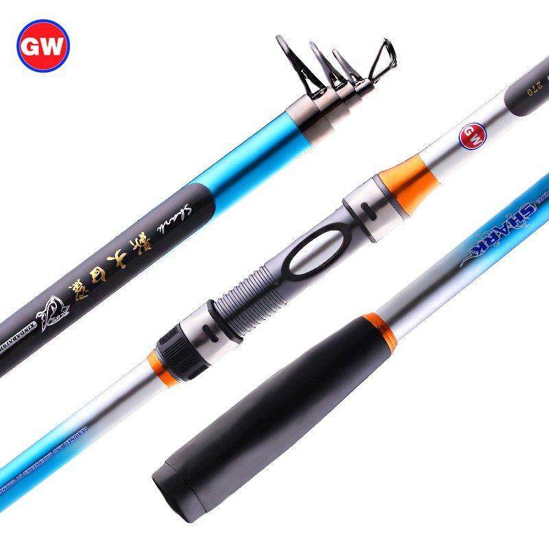 新大-白钓鲨海竿碳素鱼杆抛竿杆海杆远投海竿2.1.6新大白鲨套装渔,淘宝优惠券,粉丝福利购,淘宝优惠卷